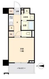 ロイジェント板橋本町 206 間取り図