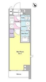デルックス田端 207 間取り図