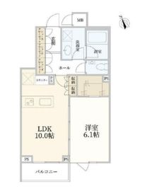 ザ・レジデンシャル北青山 2階 間取り図