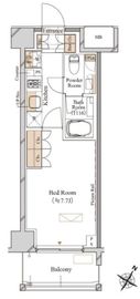 ブランシエスタ森下 503 間取り図