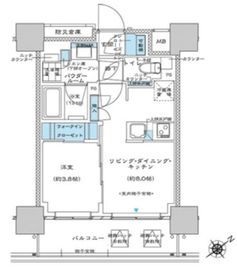 プレミスト板橋 805 間取り図