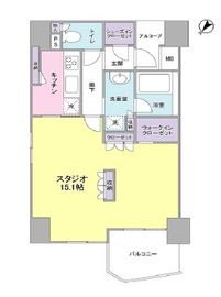 ドゥ・トゥール 1001 間取り図