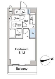 KDXレジデンス桜上水 503 間取り図