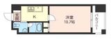 エスティメゾン銀座 1504 間取り図
