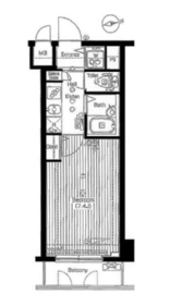 グランド・ガーラ三田 524 間取り図