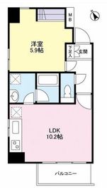 レジデンス原 101 間取り図