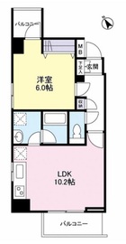 レジデンス原 401 間取り図