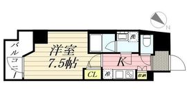 グランパセオ麻布十番 202 間取り図