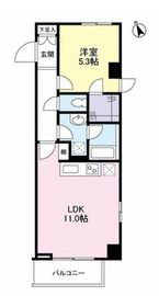 レジデンス原 403 間取り図