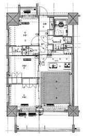 ライトテラス新宿御苑 301 間取り図