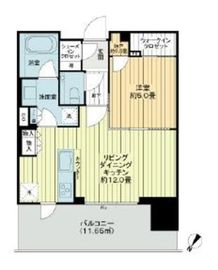 シティタワーズ東京ベイ 10階 間取り図