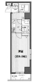 ガラ・ステージ麻布十番 1202 間取り図