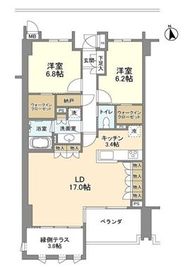 瀬田の杜ガーデン&テラス 101 間取り図