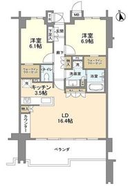 瀬田の杜ガーデン&テラス 102 間取り図