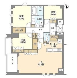 瀬田の杜ガーデン&テラス 109 間取り図