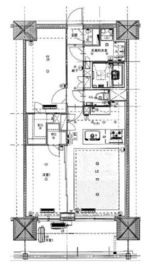 ライトテラス新宿御苑 1804 間取り図