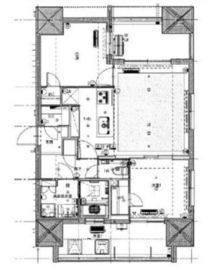 ライトテラス新宿御苑 1706 間取り図