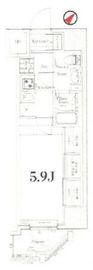 ログ上野駅前 2階 間取り図