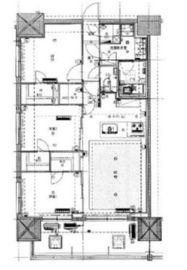 ライトテラス新宿御苑 1803 間取り図