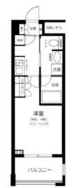 シティハウス新宿柏木 4階 間取り図