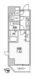 江戸川橋ステーションレジデンス 401 間取り図