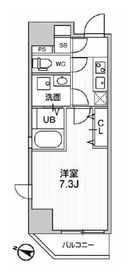 江戸川橋ステーションレジデンス 801 間取り図