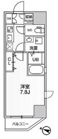 江戸川橋ステーションレジデンス 303 間取り図