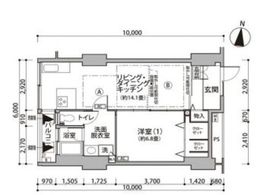 東雲キャナルコートCODAN 12-903 間取り図