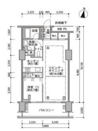 東雲キャナルコートCODAN 17-917 間取り図