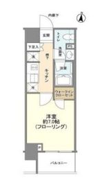 ルジェンテ木場 10階 間取り図