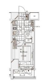 ガリシア代々木 2階 間取り図