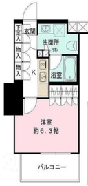 ザ・パークワンズ渋谷本町 10階 間取り図