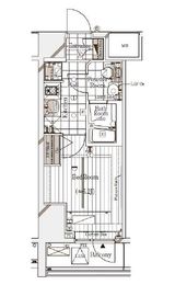 ガリシア代々木 5階 間取り図