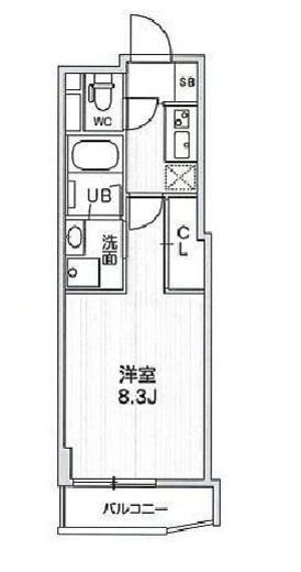 四谷坂町レジデンス 103 間取り図
