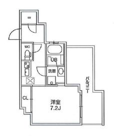 四谷坂町レジデンス 402 間取り図