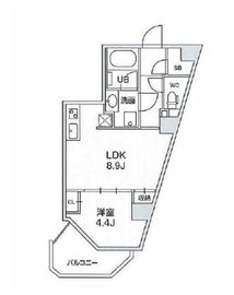 四谷坂町レジデンス 501 間取り図