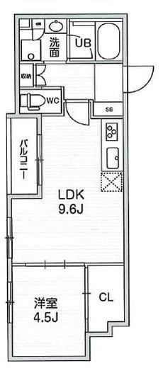 四谷坂町レジデンス 101 間取り図