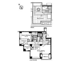イートンプレイス神園町 502 間取り図