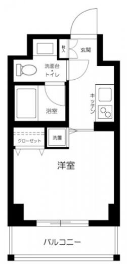 アーバンファースト神楽坂 9階 間取り図
