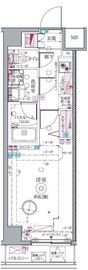 クレヴィスタ高田馬場 202 間取り図