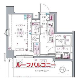 クレヴィスタ高田馬場 602 間取り図