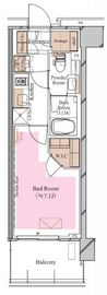 ブランシエスタ糀谷 405 間取り図