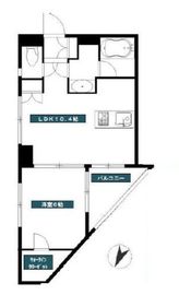 マートルコート恵比寿南2 7階 間取り図