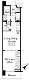 ブリリアイスト三軒茶屋アイビーテラス i312 間取り図