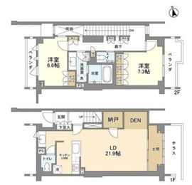 瀬田の杜ガーデン&テラス C3 間取り図