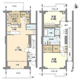瀬田の杜ガーデン&テラス B7 間取り図