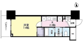 スタイリオ品川中延 810 間取り図