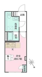 Fika大井町 203 間取り図