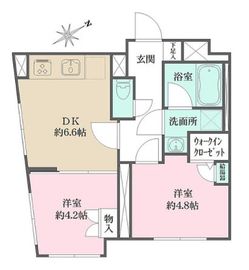 Fika大井町 603 間取り図