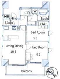 グランスイート南麻布 11階 間取り図